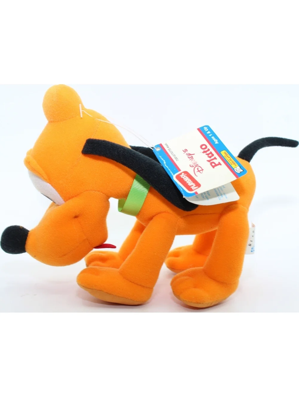 NWT Vintage Playskool The Walt Disney's Pluto Dog Stuffed Plush Doll Toys #70812